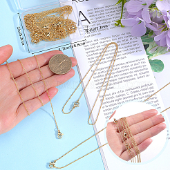 20 шт. 1 мм латунные цепочки-кабели&nbsp;MAK-BBC0001-20