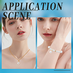 10 шт. 925 серебряных шурупа для крепления колышков&nbsp;STER-BBC0002-10