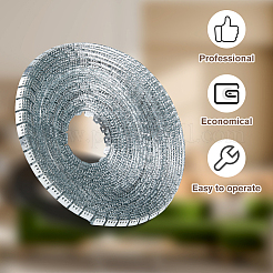 20м оцинкованная железная декоративная планка IFIN-WH0816-003P