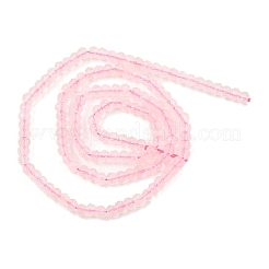 Природного розового кварца нитей бисера&nbsp;G-K376-B03-02