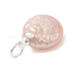 Подвески из натурального барочного жемчуга кеши&nbsp;PALLOY-JF04920-01