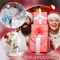 3 пакетик рождественско-зимняя тематика бумажные самоклеящиеся наклейки&nbsp;DIY-BC0016-12