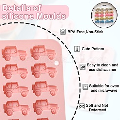 2шт силиконовые Молды для стилизации внедорожника&nbsp;ST-CJ0043-010