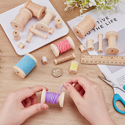 20 шт. 5 вида деревянных шпуль&nbsp;WOOD-WR0001-21