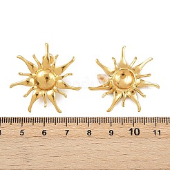 Серьги-гвоздики из нержавеющей стали 304&nbsp;X-EJEW-H164-01A-G