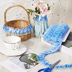 Атласная органза плиссированные ленты ORIB-GF0001-06A