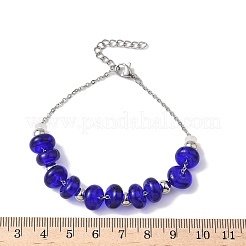 Браслеты-цепочки из нержавеющей стали 304 BJEW-Z123-01P