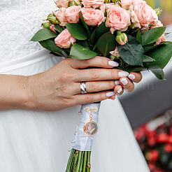 3шт латунная брошь JEWB-FH00016