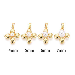 Латунный кубок жемчужный колышек KK-T079-21G