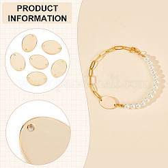 24 шт. латунные соединительные подвески KK-BC0010-79