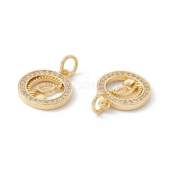 Покрытие стойки латунь микропаве прозрачные подвески из кубического циркония&nbsp;ZIRC-C040-04G