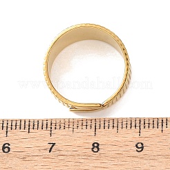 Кольца-манжеты из нержавеющей стали 304 для женщин&nbsp;RJEW-K309-24G