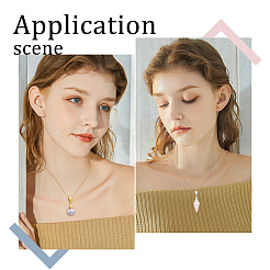 40 шт. 2-цветная стойка с покрытием из латуни&nbsp;KK-DC0002-78