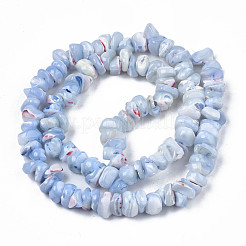 Нити бусин из натуральных пресноводных ракушек SHEL-N003-23-B02