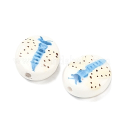 Фарфоровые бусины ручной работы PORC-G014-01E