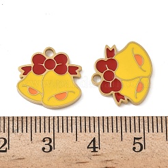 Рождественские эмалевые подвески из нержавеющей стали 304&nbsp;STAS-Z093-08L-G