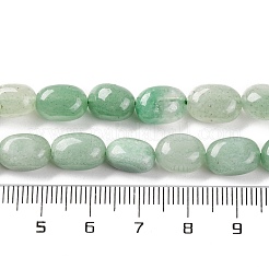 Естественный зеленый авантюрин бисер нитей G-G146-A33-01