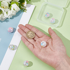 6 шт. Непрозрачные акриловые бусины&nbsp;OACR-GA0001-25