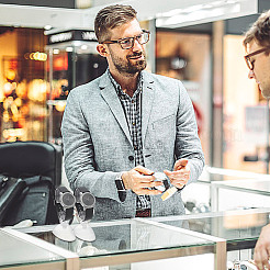 С-образные акриловые подставки для часов BDIS-WH0010-15