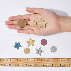 24 шт. 6 стиля подвесок-соединителей из нержавеющей стали 304&nbsp;STAS-DC0014-28