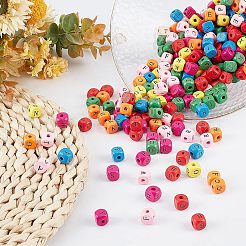 300 шт. Бусины из натурального дерева WOOD-OC0001-91