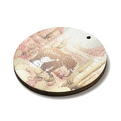 Деревянные подвески на тему Дня матери FIND-Z031-01I