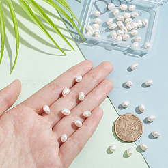 1 нить бусин из натурального культивированного пресноводного жемчуга PEAR-NB0002-20