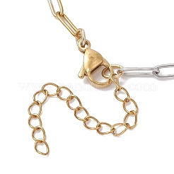 2 шт. Набор для изготовления браслета-цепочки со скрепками из нержавеющей стали 304&nbsp;AJEW-JB01436