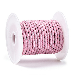 Плетеный шнур коровья кожа NWIR-N005-01Q-4mm