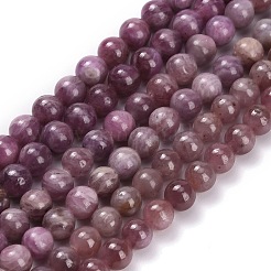 Натуральные рубиновые бисерные пряди G-L631-A01-5-6mm-AB