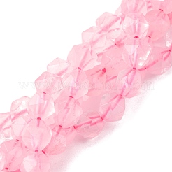 Граненые бусины из натурального розового кварца с драгоценными камнями&nbsp;LS-G-J331-02-8mm