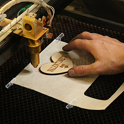 40 шт. акриловые штифты-скобы в виде сот FIND-BC0013-60A