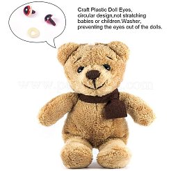 Ремесленные глаза из пластиковой куклы DIY-PH0019-90