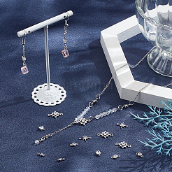 20шт 5 стиля латунные микро проложить прозрачные кубические циркониевые звенья KK-ME0001-84