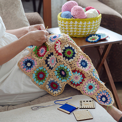 Мерные линейки из деревянного плетеного шнура&nbsp;TOOL-BC0002-46