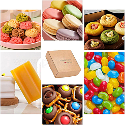 24 шт. 6 вида бумаги с коробками для конфет из ПВХ CON-BC0002-15A