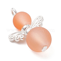 8 шт. подвески из матового стекла 8 цветов PALLOY-JF04086