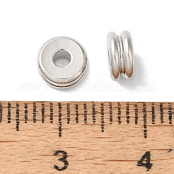 Покрытие стойки европейские латунные бусины KK-K381-19P