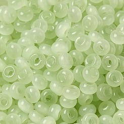 Стеклянные бусины прозрачных цветов SEED-P007-01A-02