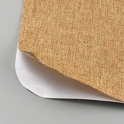 Самоклеящаяся льняная ткань DIY-WH0002-75A