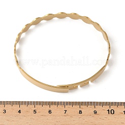 Браслеты из нержавеющей стали 304 для женщин&nbsp;BJEW-F502-01G