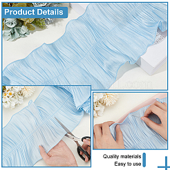 Плиссированная лента из полиэстера OCOR-WH0088-13B