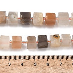 Нити из натуральных бусин из нескольких лунных камней&nbsp;G-C270-I08-01