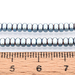 Гальванические нити из синтетических немагнитных гематитовых бусин G-T139-61C