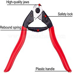 Кусачки для проволоки из марганцевой стали TOOL-WH0018-40