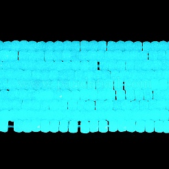 Синтетические светящиеся бусины&nbsp;G-C086-01A-01