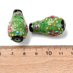 Бусины лэмпворк  LAMP-F041-01F