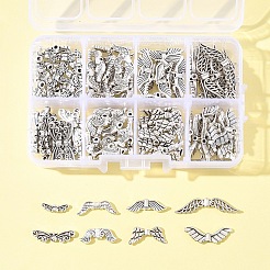 140шт 8 стиля бусины из сплава в тибетском стиле TIBEB-FS0001-18