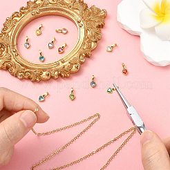 12 шт. 12-цветные подвески из нержавеющей стали 304 с ионным покрытием (IP)&nbsp;STAS-CJ0002-97