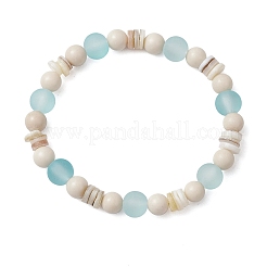 Браслеты в стиле бохо из натуральных ископаемых&nbsp;BJEW-JB11863